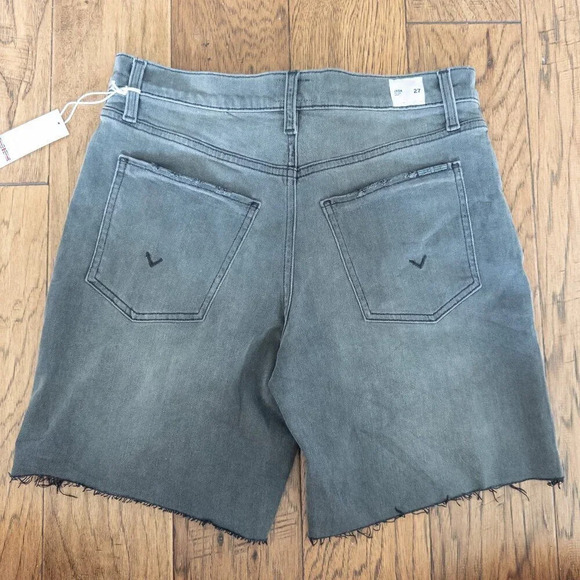 NWT Hudson Jada High Rise Denim Shorts Passage Faded Black 27 - Picture 4 of 6